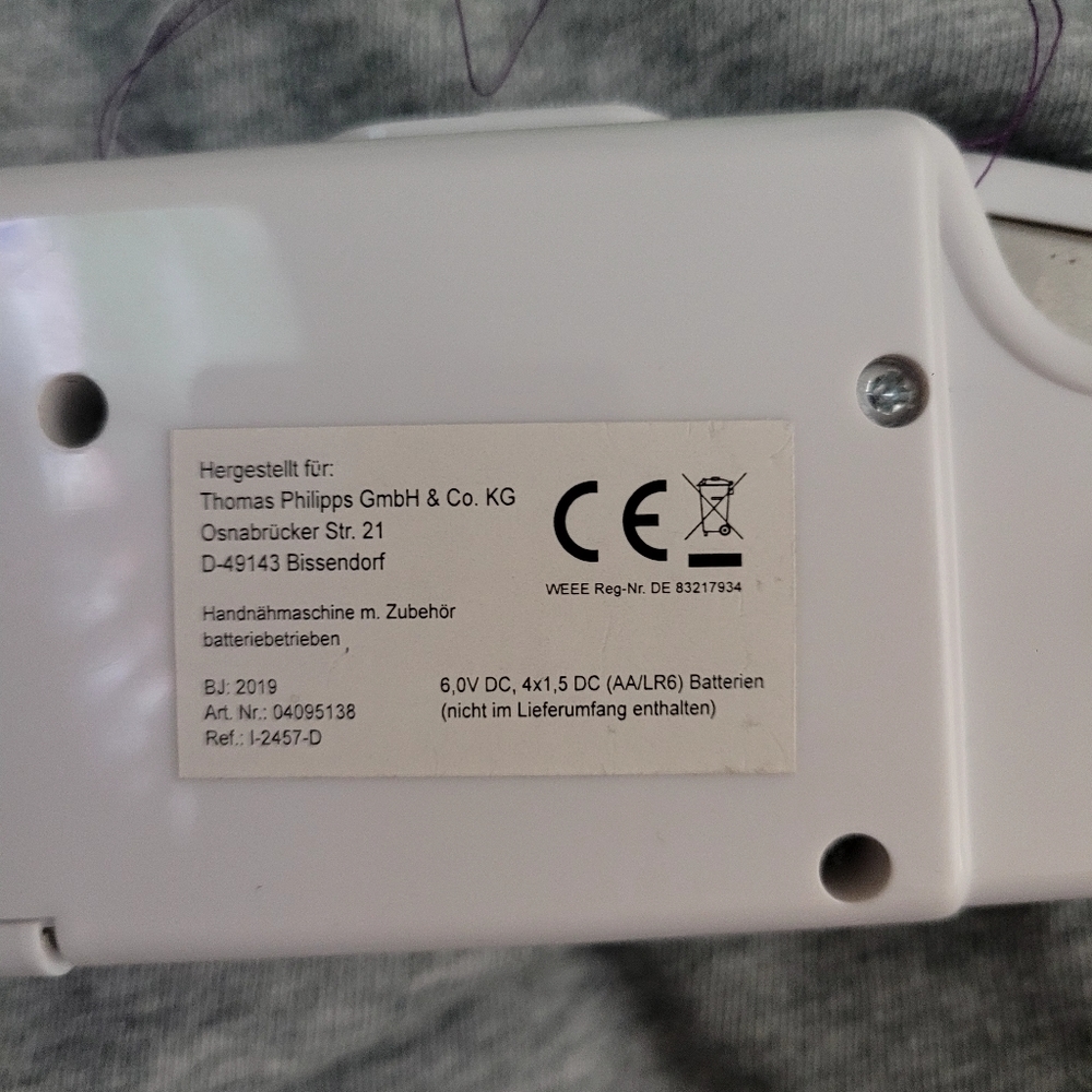 Handheld Sewing Machine - Picture 2 of 2